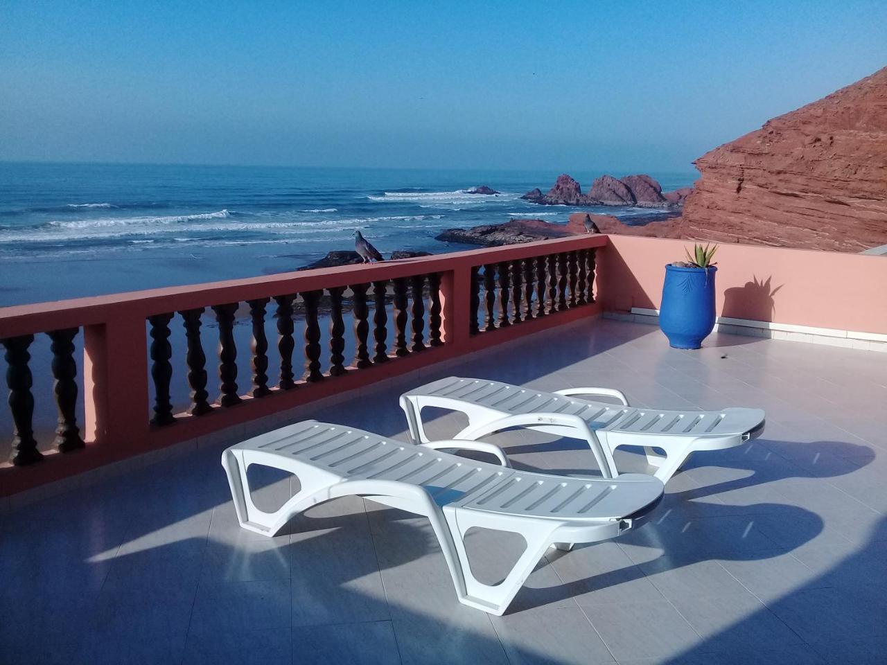 Hotel Beach Club Legzira Sidi Ifni Buitenkant foto