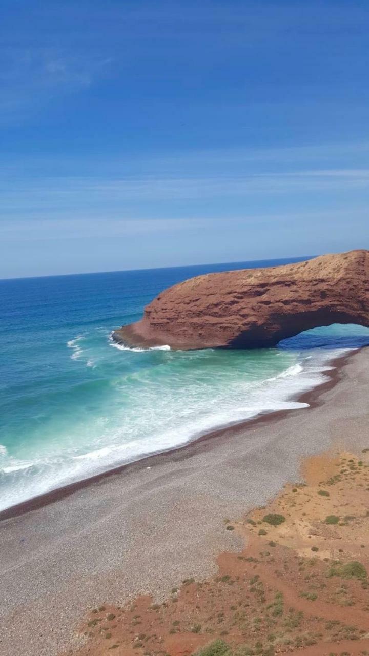 Hotel Beach Club Legzira Sidi Ifni Buitenkant foto